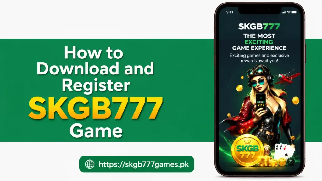 SK GB777 Game download screen showing APK installation option and mobile gaming app interface.